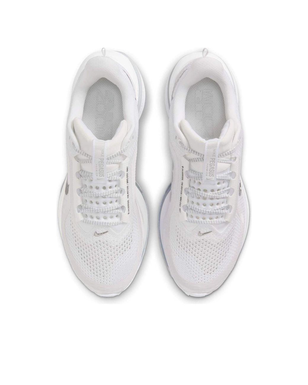 Nike White (Wmns) Air Zoom Pegasus Premium Metallic'