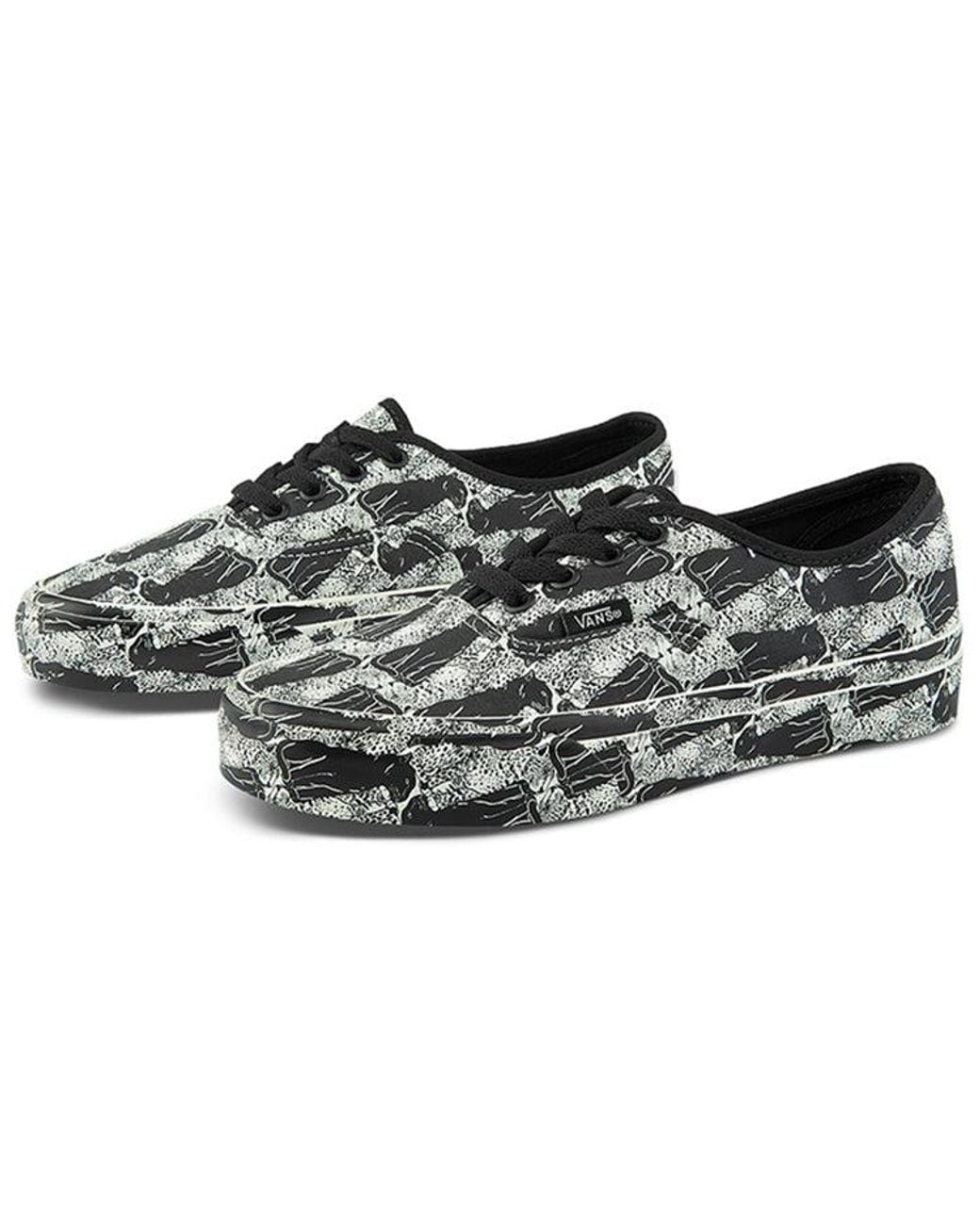 Vans Black Opening Ceremony X Authentic 'Leopard Checker' for men