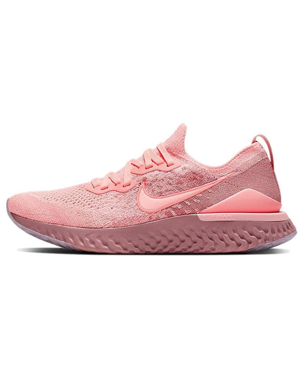 nike flyknit epic react pink
