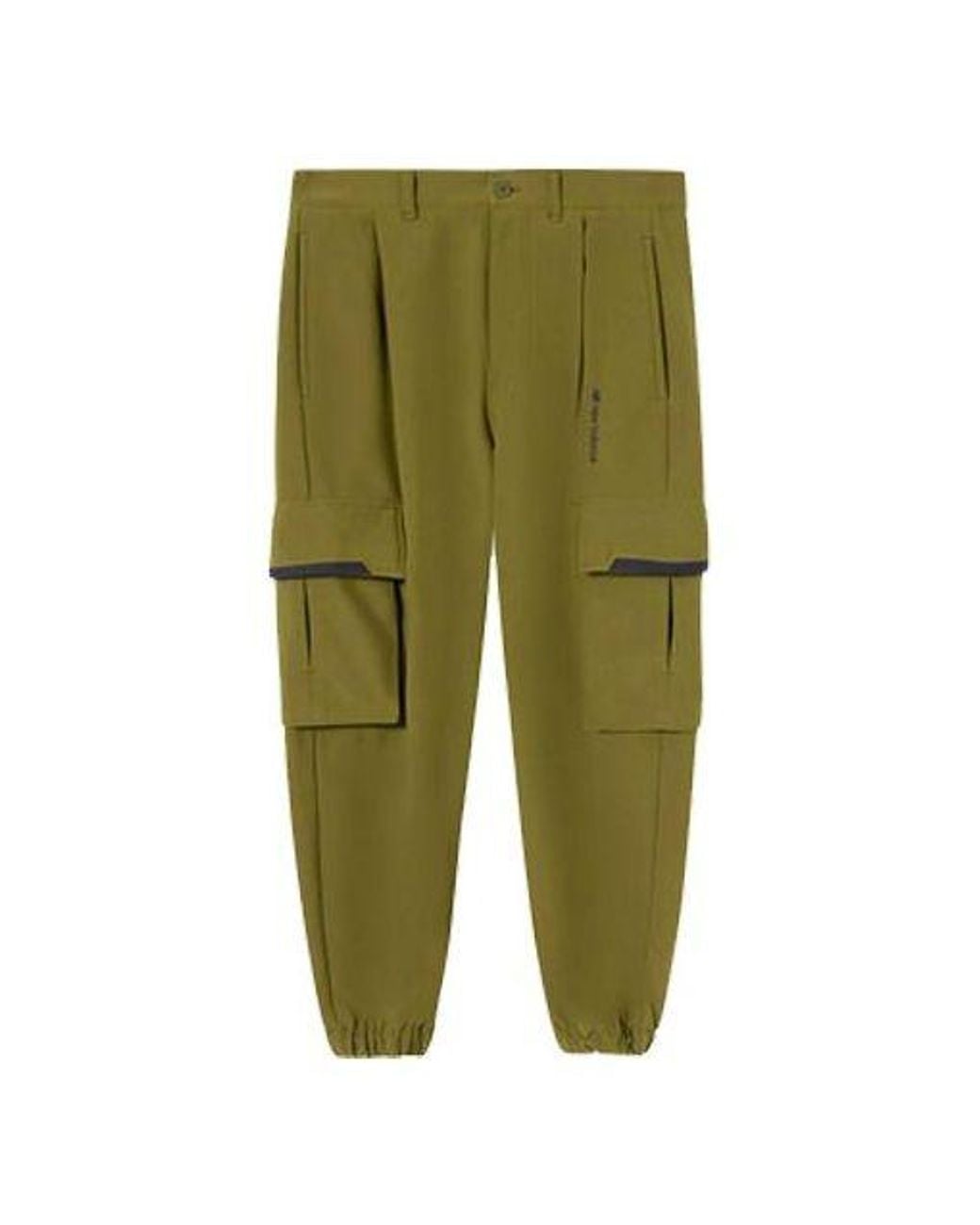 New Balance Green Sport Cargo Pants 'Military' for men
