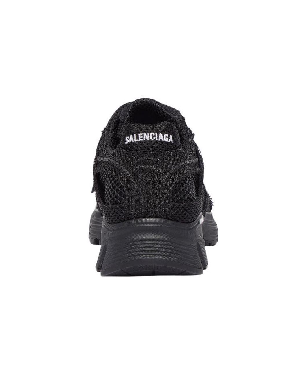 Balenciaga Black Phantom Logo Printed Sneakers for men