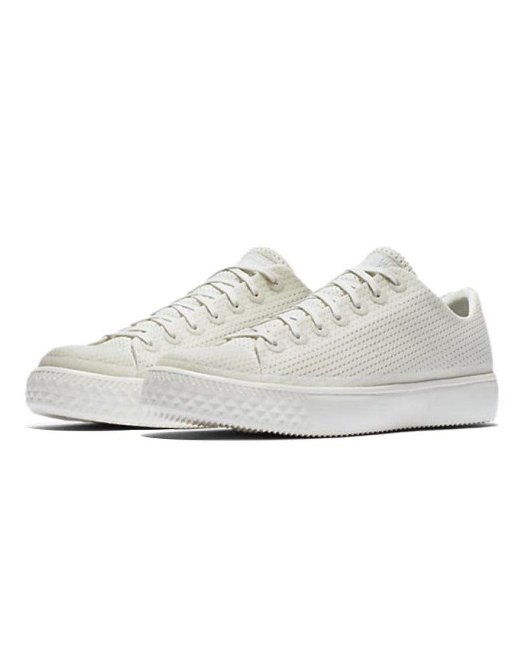 Converse White Chuck Taylor All Star Modern Future Mesh Low 'Buff' for men