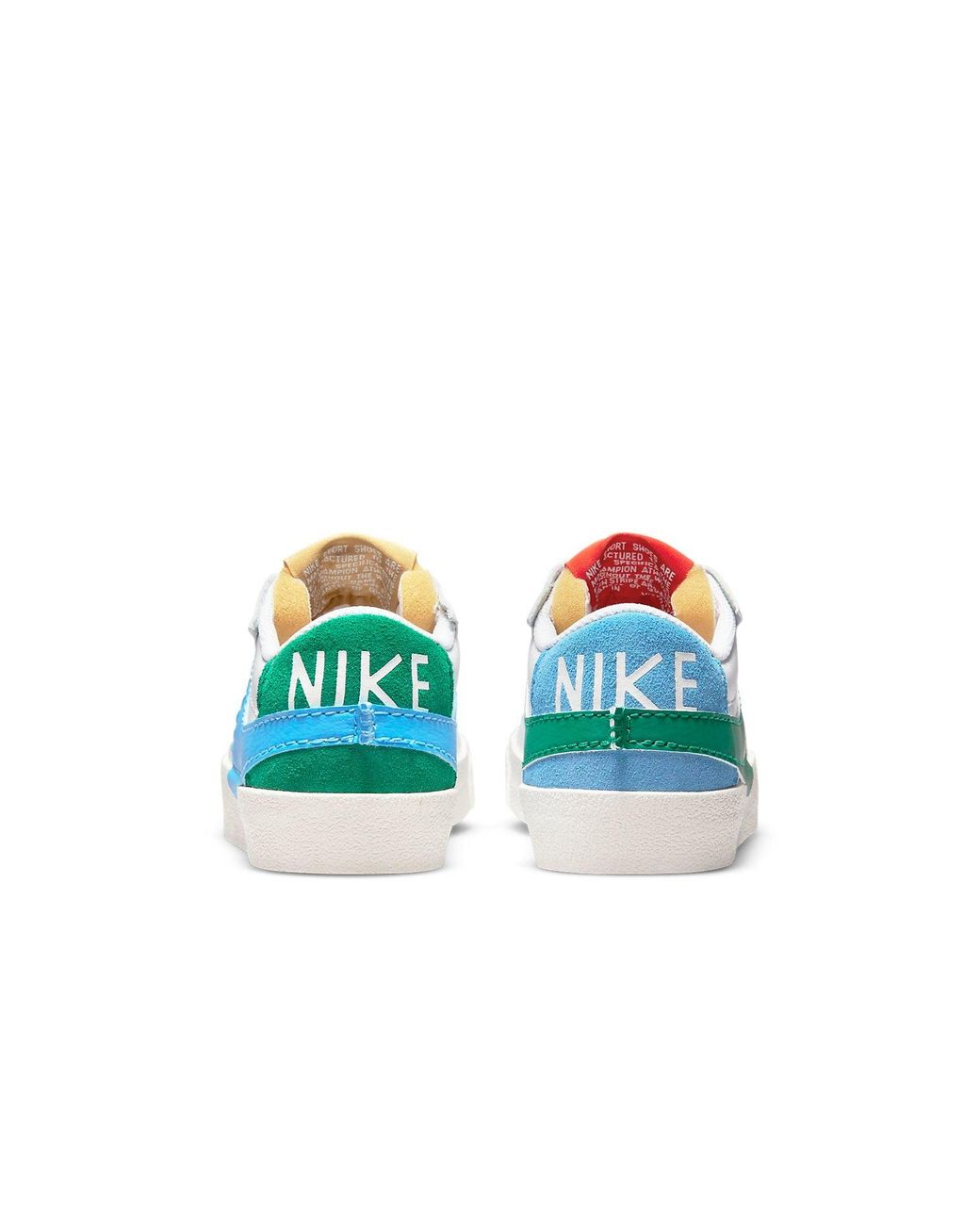Nike Blue (Wmns) Blazer Low '77 Jumbo 'Mismatch'