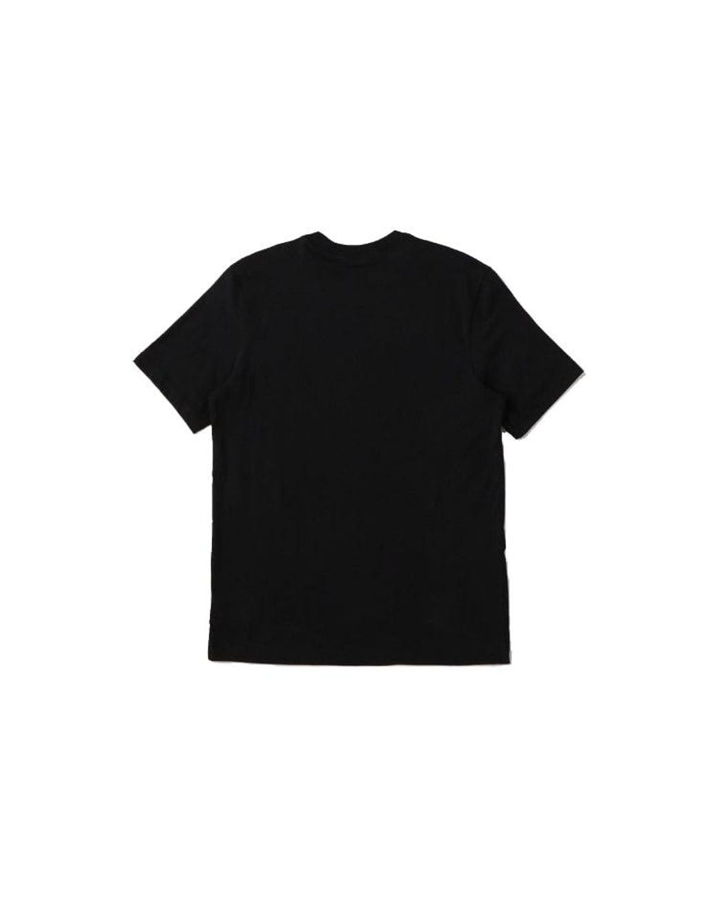 Nike Black Sportswear Printing Pattern Round Neck Short Sleeve for men