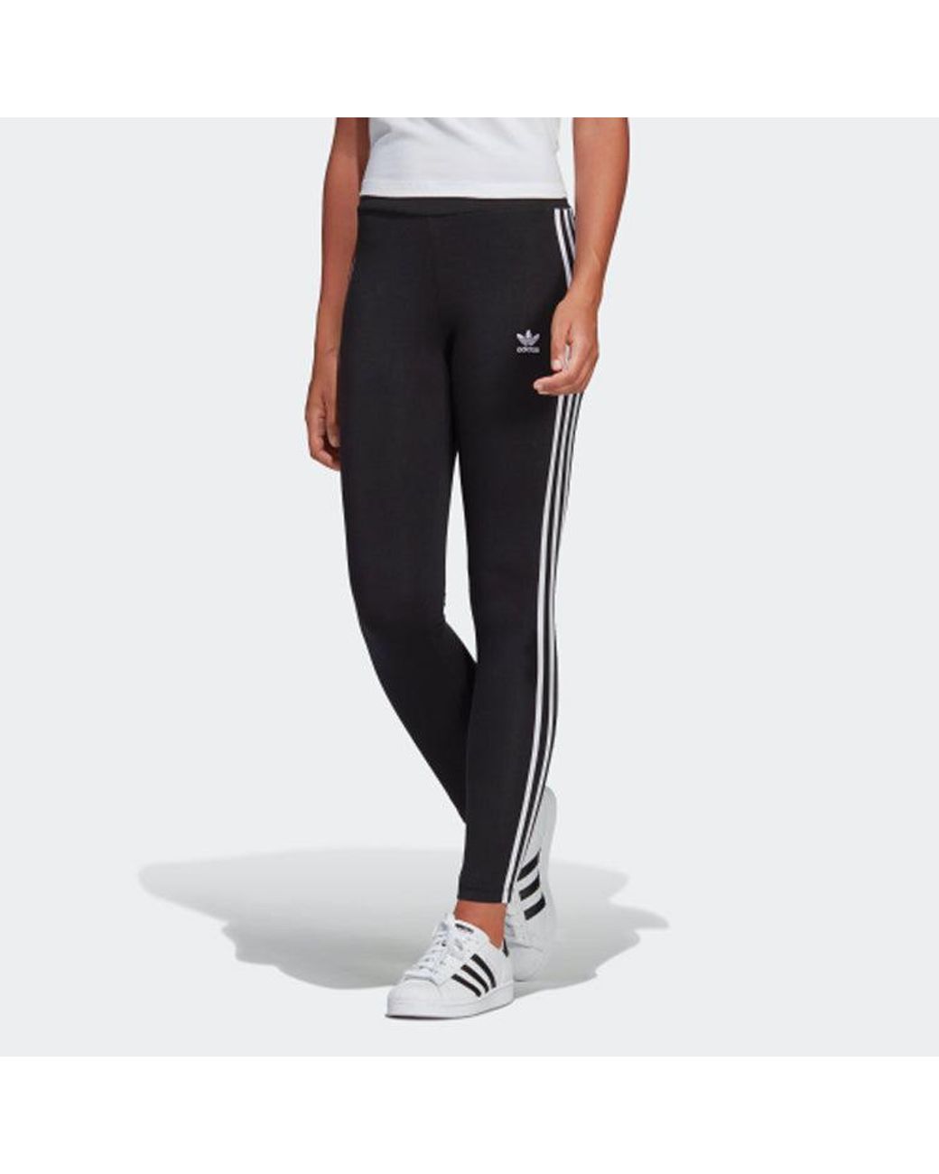 Adidas Black (Wmns) W 3 Stripes Tights