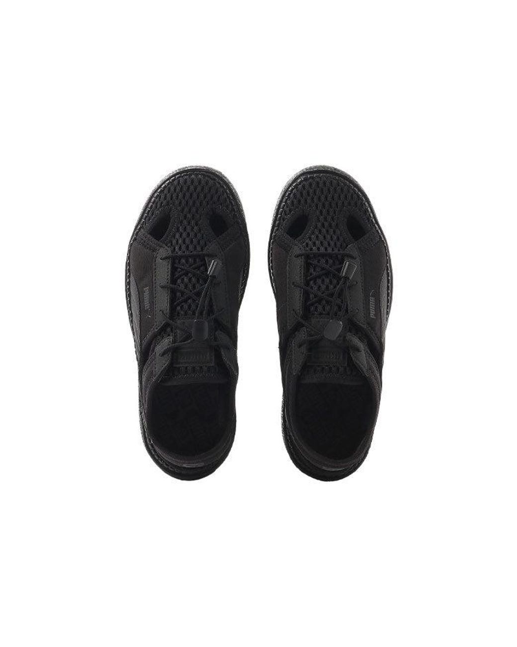 PUMA Black (Wmns) Basket Platform Trace Light Mule
