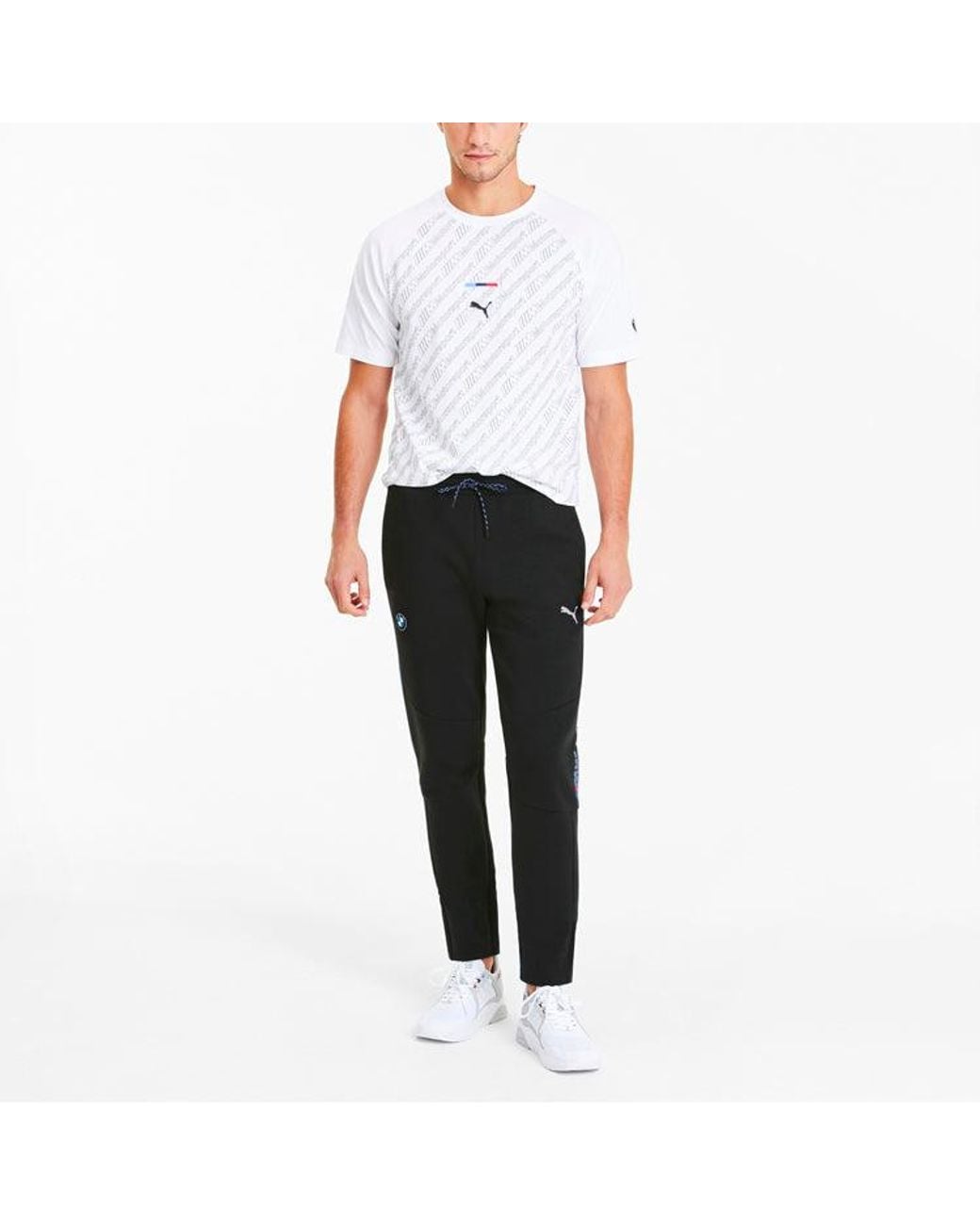 PUMA Black Essentials Regular Sweatpants for men