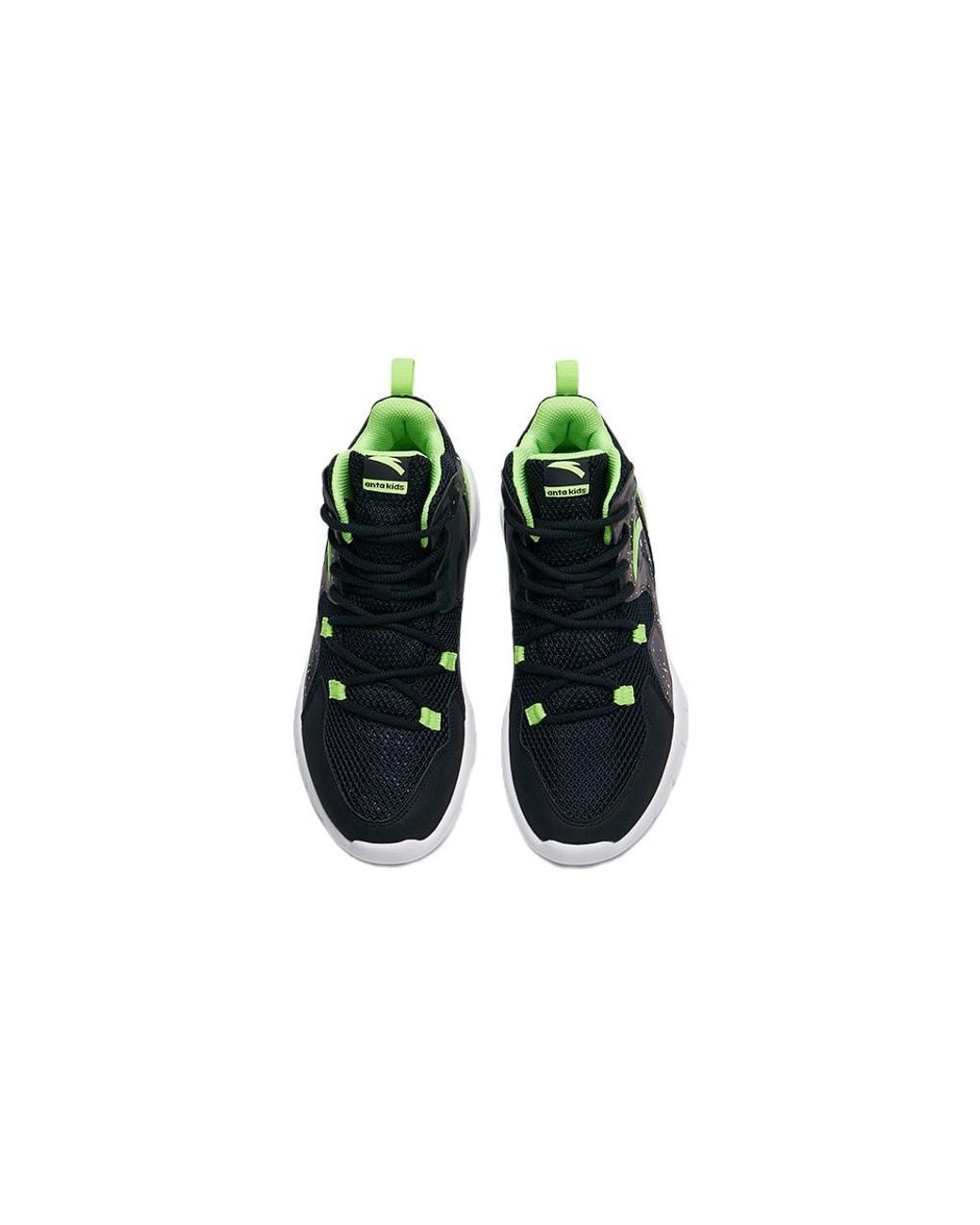 Anta Blue (Gs) Basketball Series Sneakers High Neon' for men