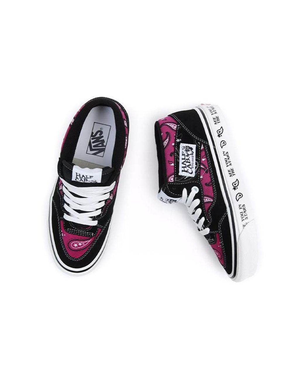 Vans Black Half Cab 33 Dx 'Cosmic Rodeo' for men