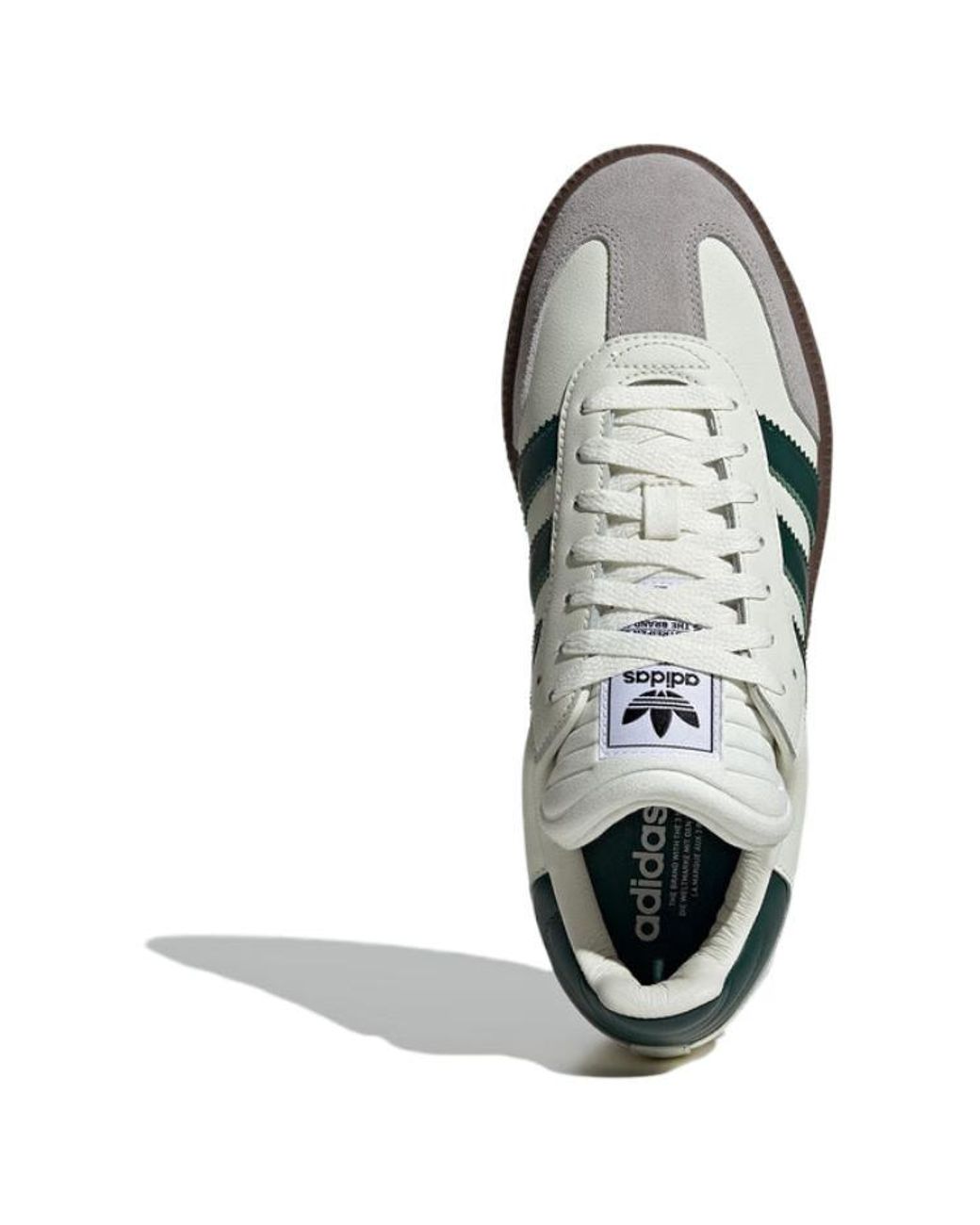 Adidas Green Originals Samba Xlg 'Collegiate Ivory Gum' for men