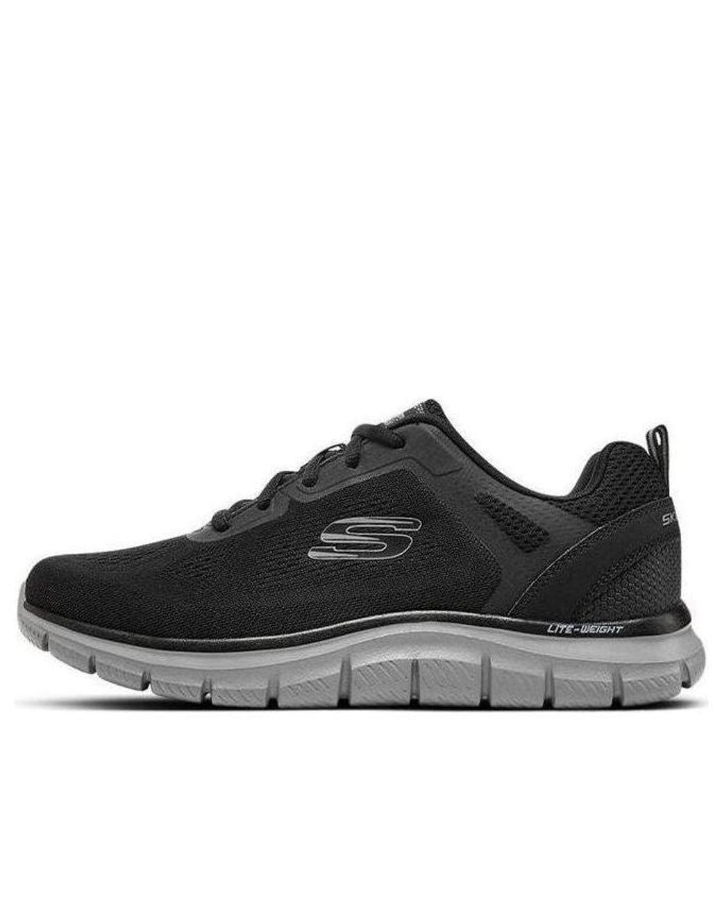 Skechers Black Track Broader Trainers for men