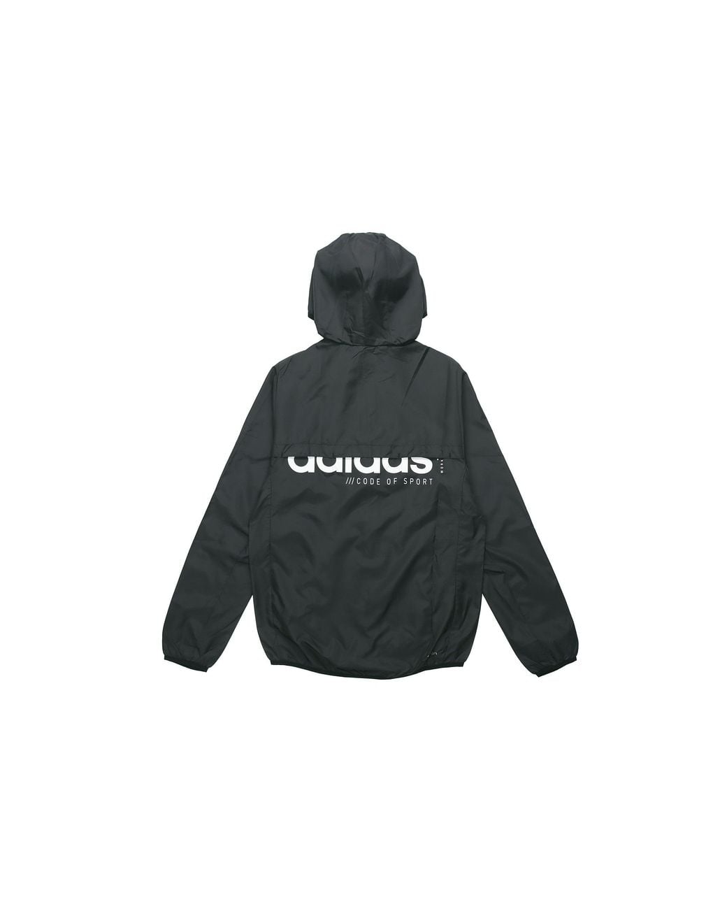 Adidas Green Casual Sports Hooded Windproof Woven Jacket for men