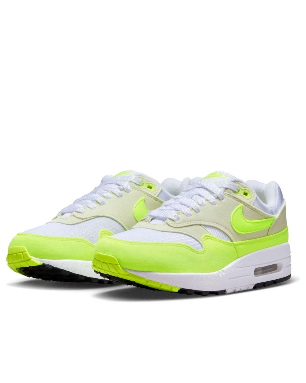 Nike Yellow (Wmns) Air Max 1 'Volt Suede'