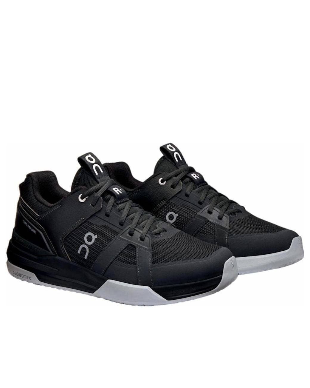 On Shoes Black The Roger Clubhouse Pro Glacier' for men