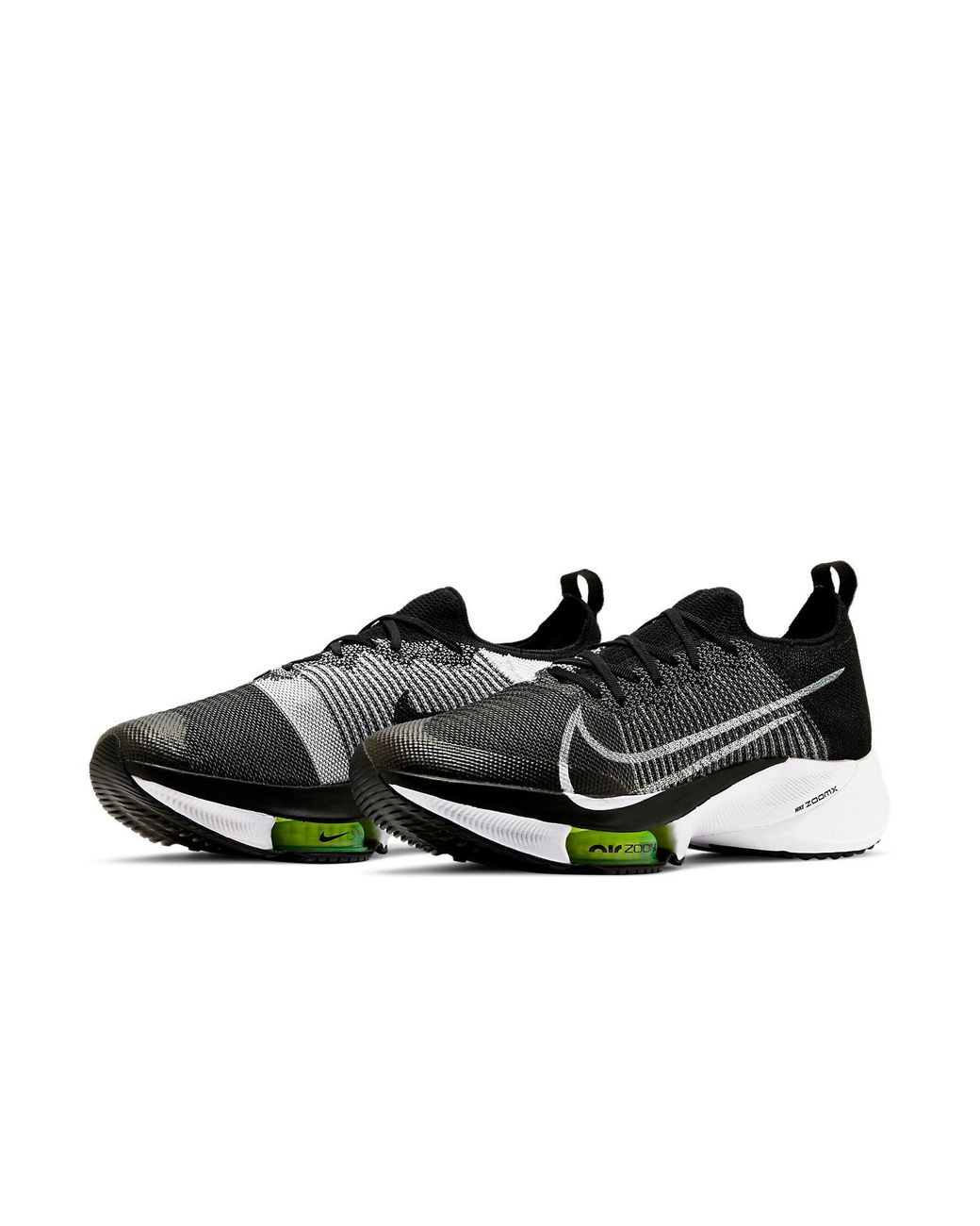 Nike Black Air Zoom Tempo Next% Flyknit Volt' for men