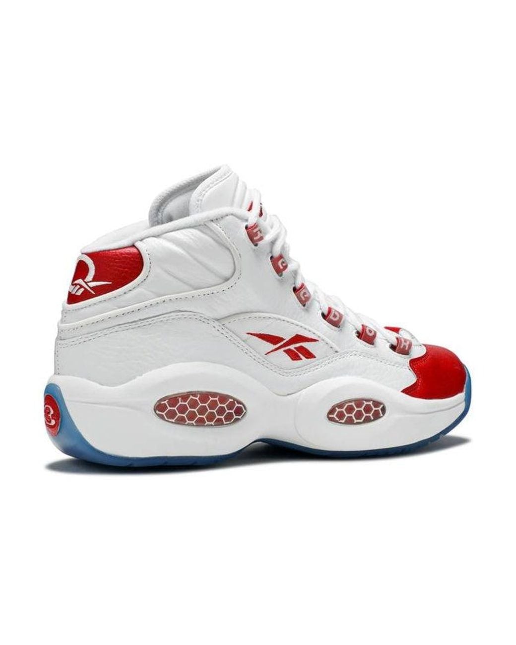 Reebok White Question Mid Pearlized' for men