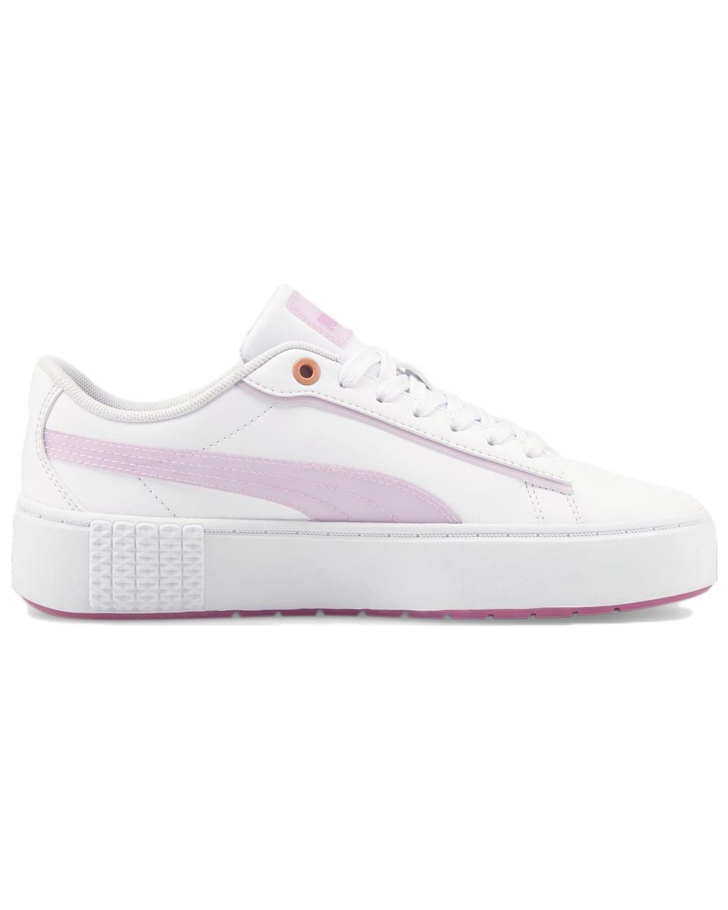 PUMA White (Wmns) Smash Platform V2 'Candy