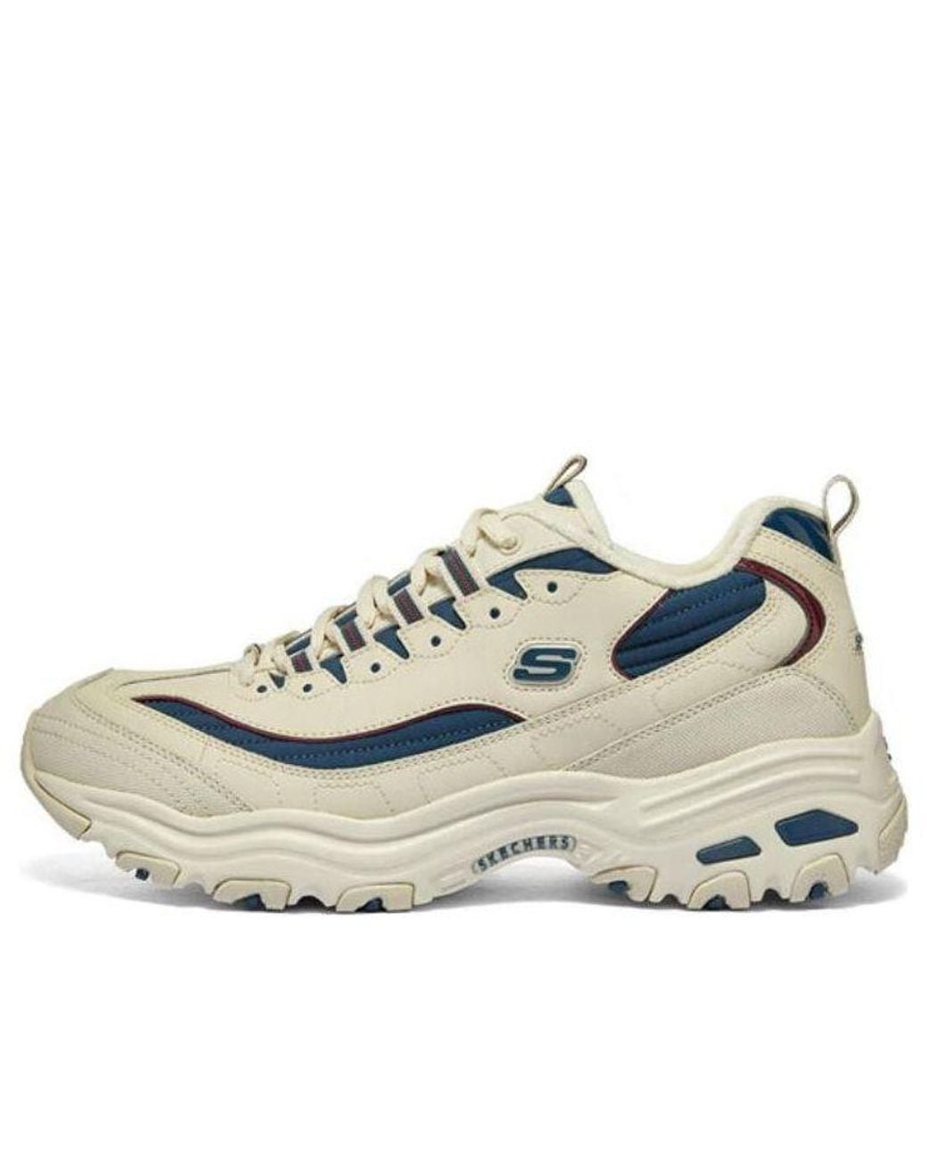 Skechers Blue D'Lites Zip Along Shoes for men