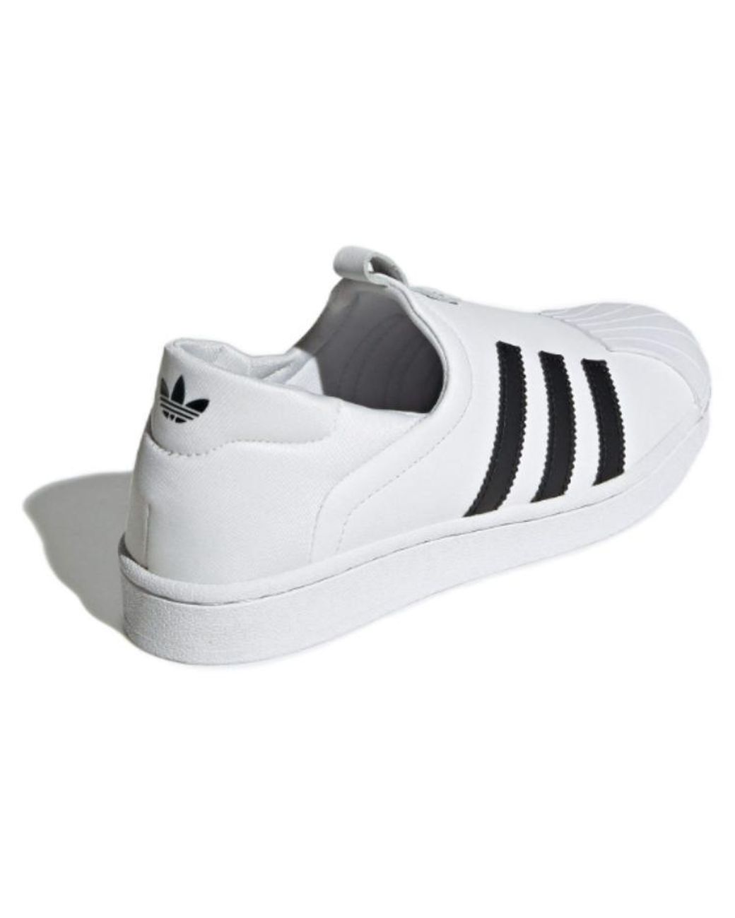 Adidas White (Wmns) Superstar Slip-On 'Cloud'