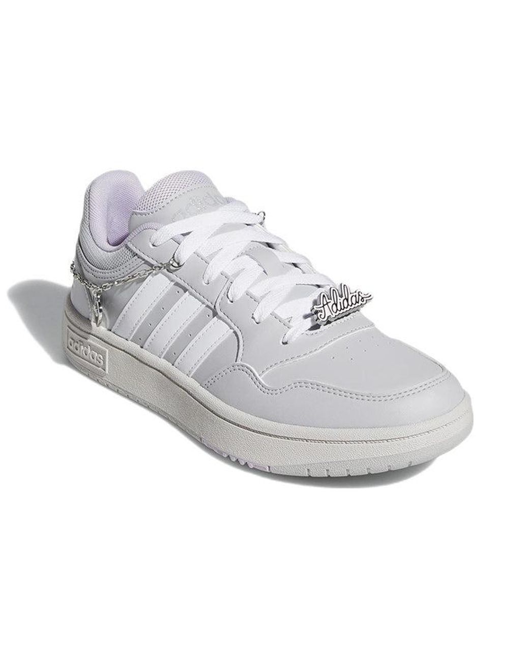 Adidas White (Wmns) Hoops 3.0 Shoes