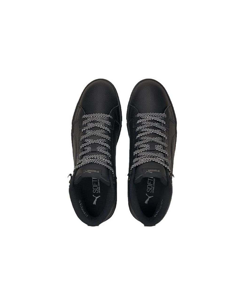 PUMA Black Serve Pro Mid Pure-Tex for men