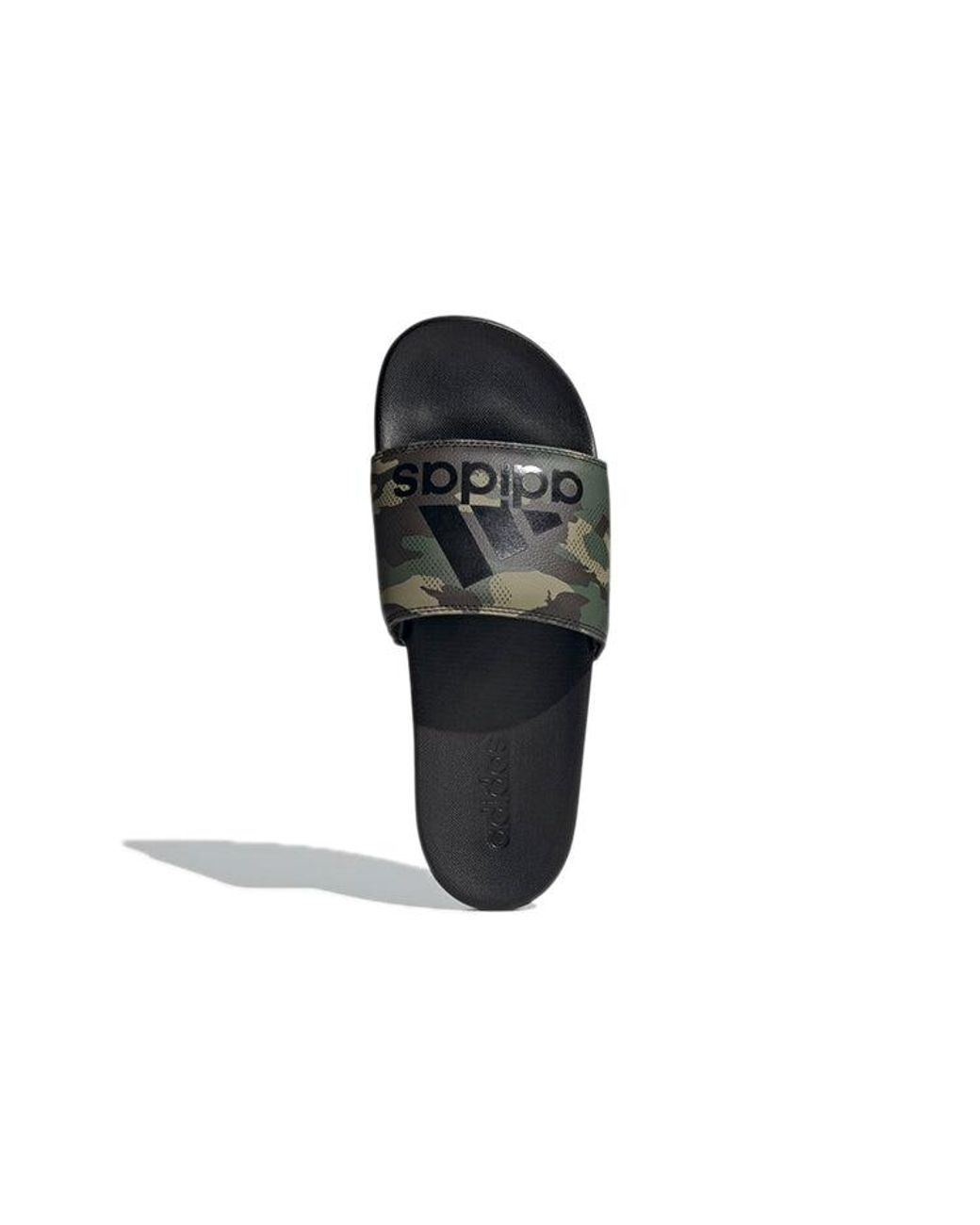 Adidas Green Adilette Comfort Sandals Casual Sports Slippers Camouflage