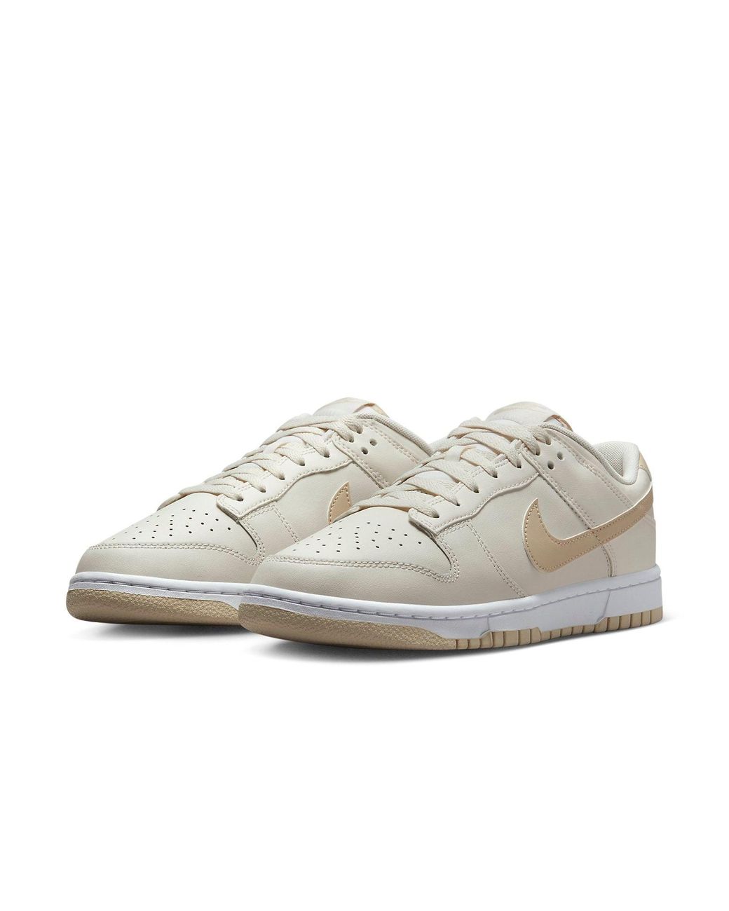 nike dunk low sail light bone