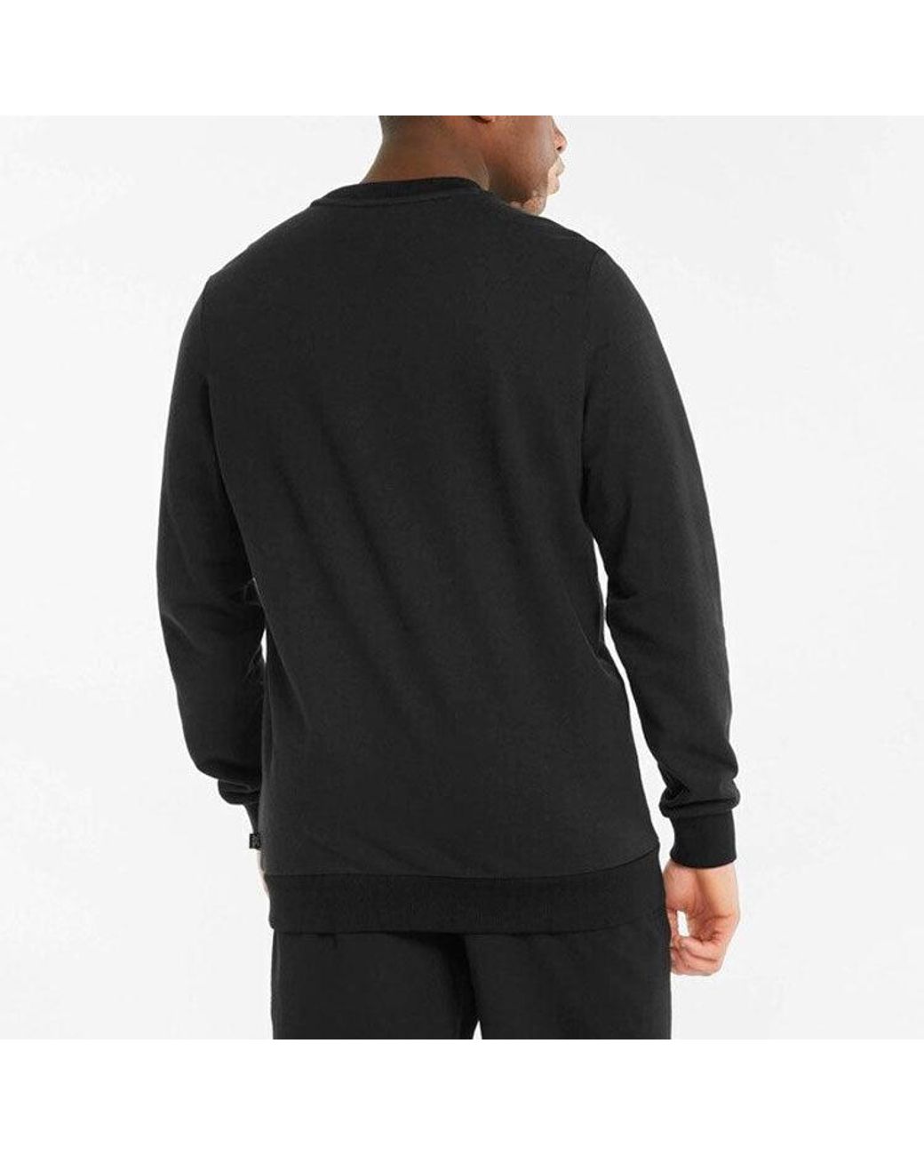 PUMA Black Long Sleeve Active Wear Sweater for men