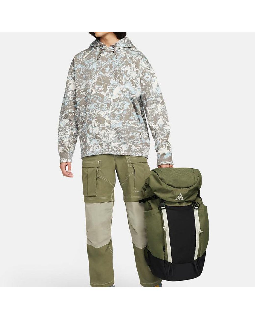 Nike Green Acg 36 Hiking Backpack 44L for men