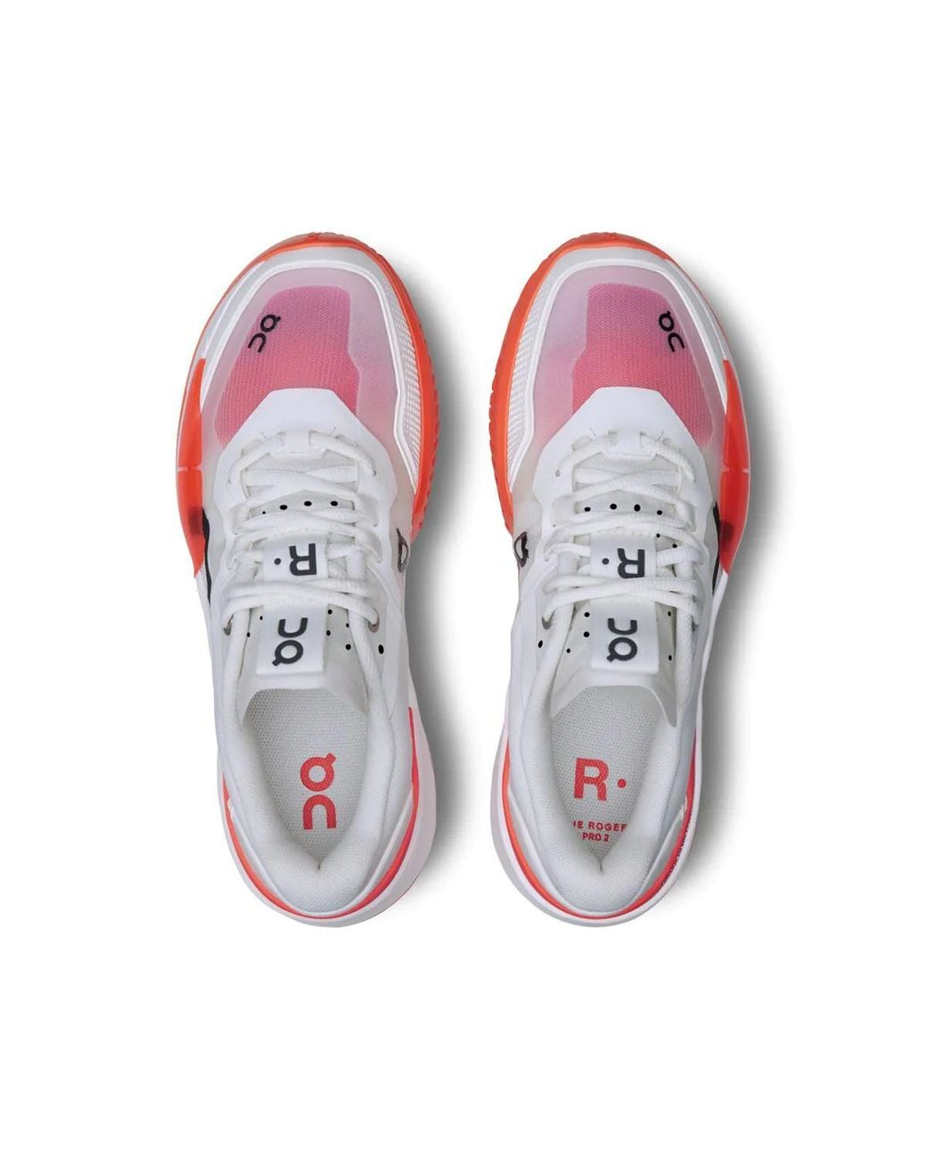 On Shoes White (Wmns) The Roger Pro 2 Clay Flame'