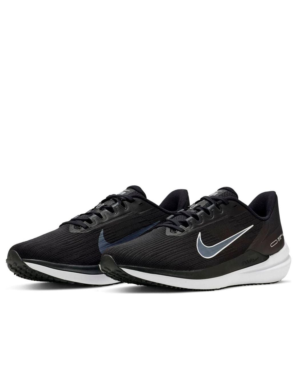 Nike Black Air Zoom Winflo 9 Dark Smoke' for men
