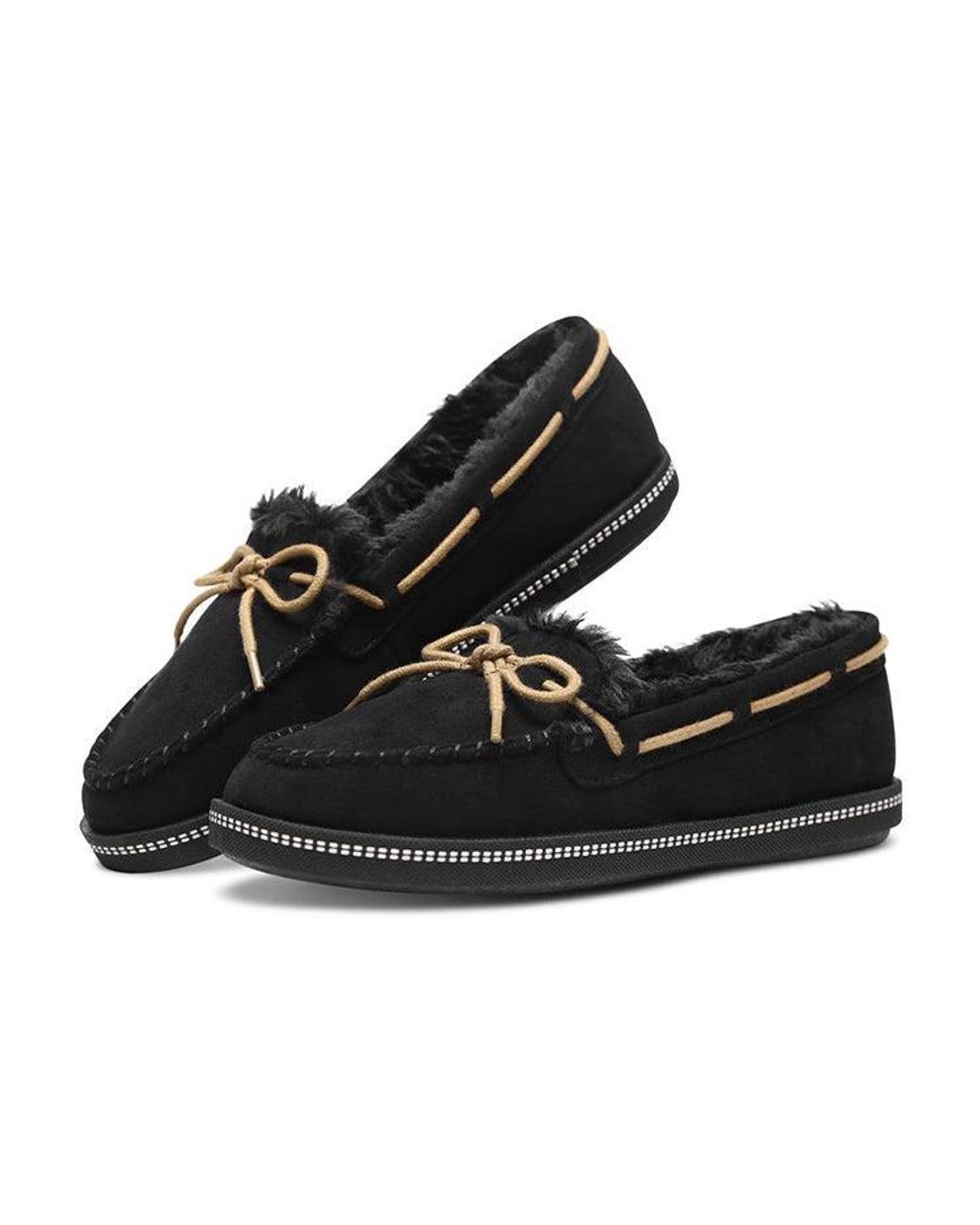 Skechers Black (Wmns) Cozy Campfire Low-Top Slip-On Shoes