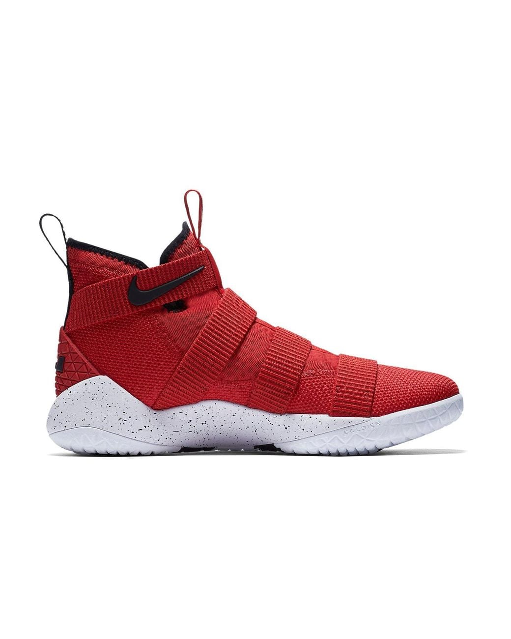 Nike Red Lebron Soldier 11 'University' for men