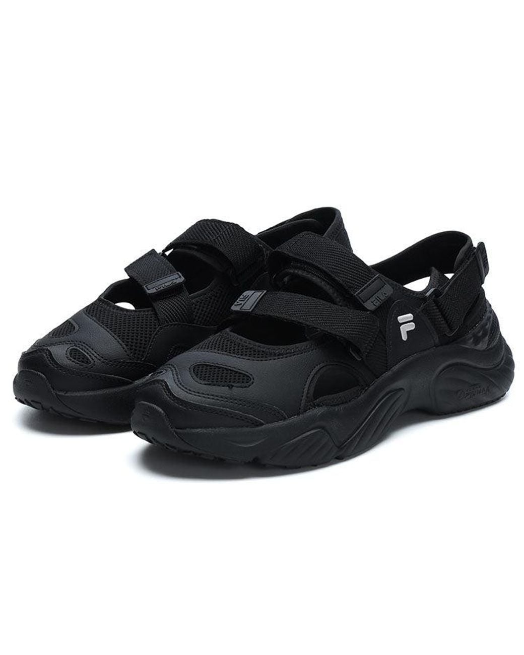 Fila Black Conch Sandals for men