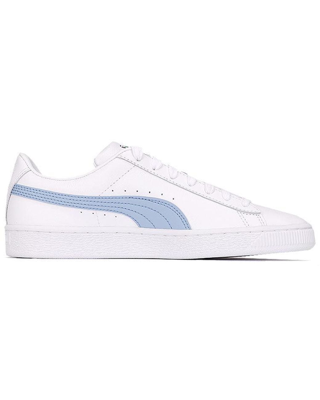 PUMA White Basket Classic 21 Forever' for men