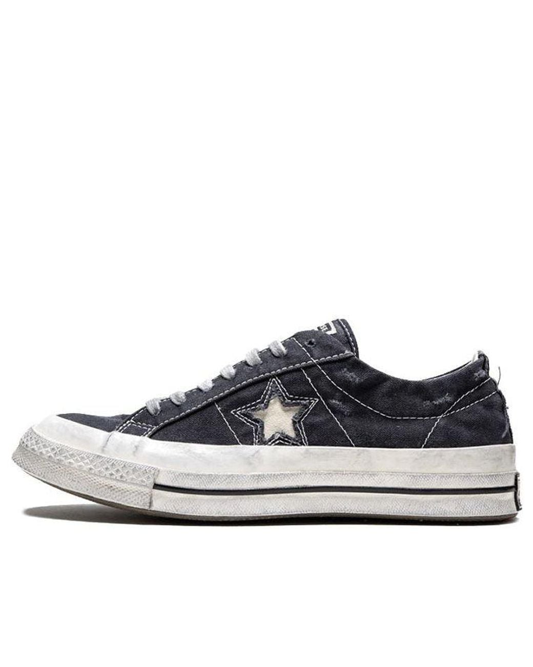 Converse Blue (Wmns) One Star Ox Faith Connexion Dirty Shoes 565536C
