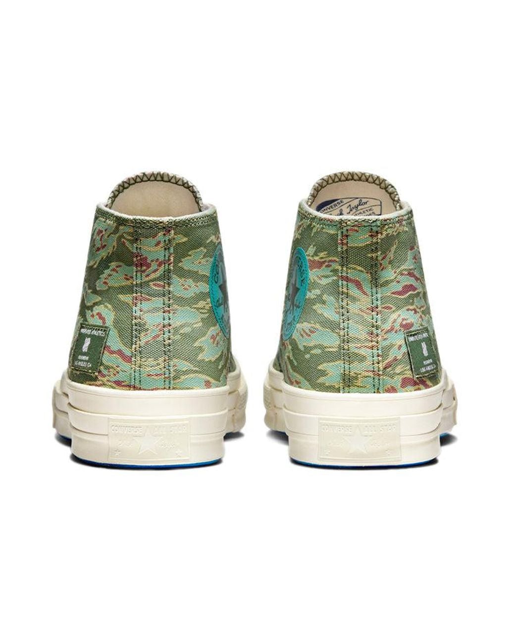 Converse Green Undefeated X Half Chuck 70 Mid 'Tiger Camo Print' for men