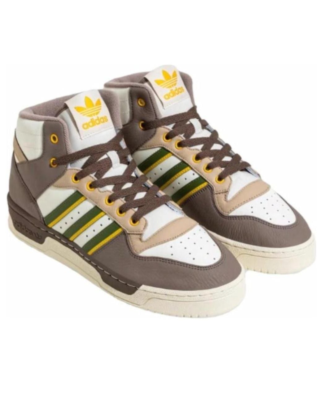 Adidas Brown Rivalry Mid for men