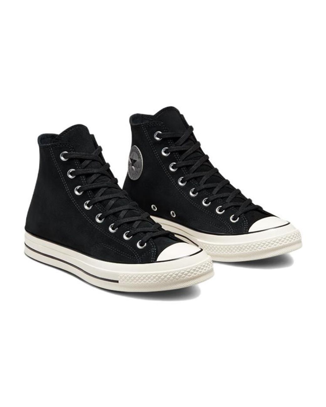 Converse Black Chuck 70 Suede High for men