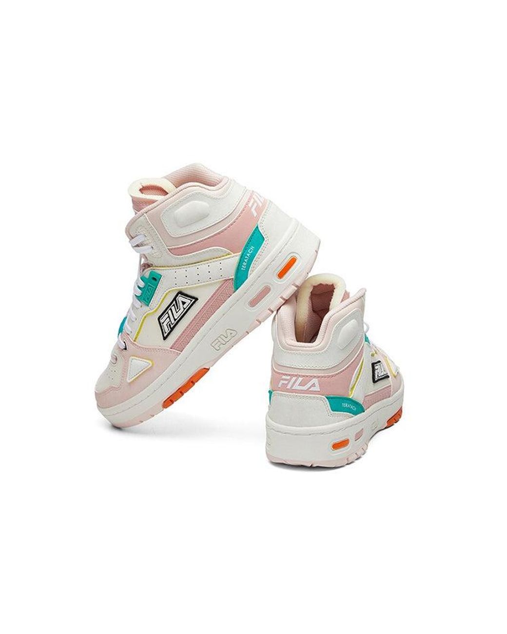 Fila White (Wmns) Heritage Retro Basketball Shoes
