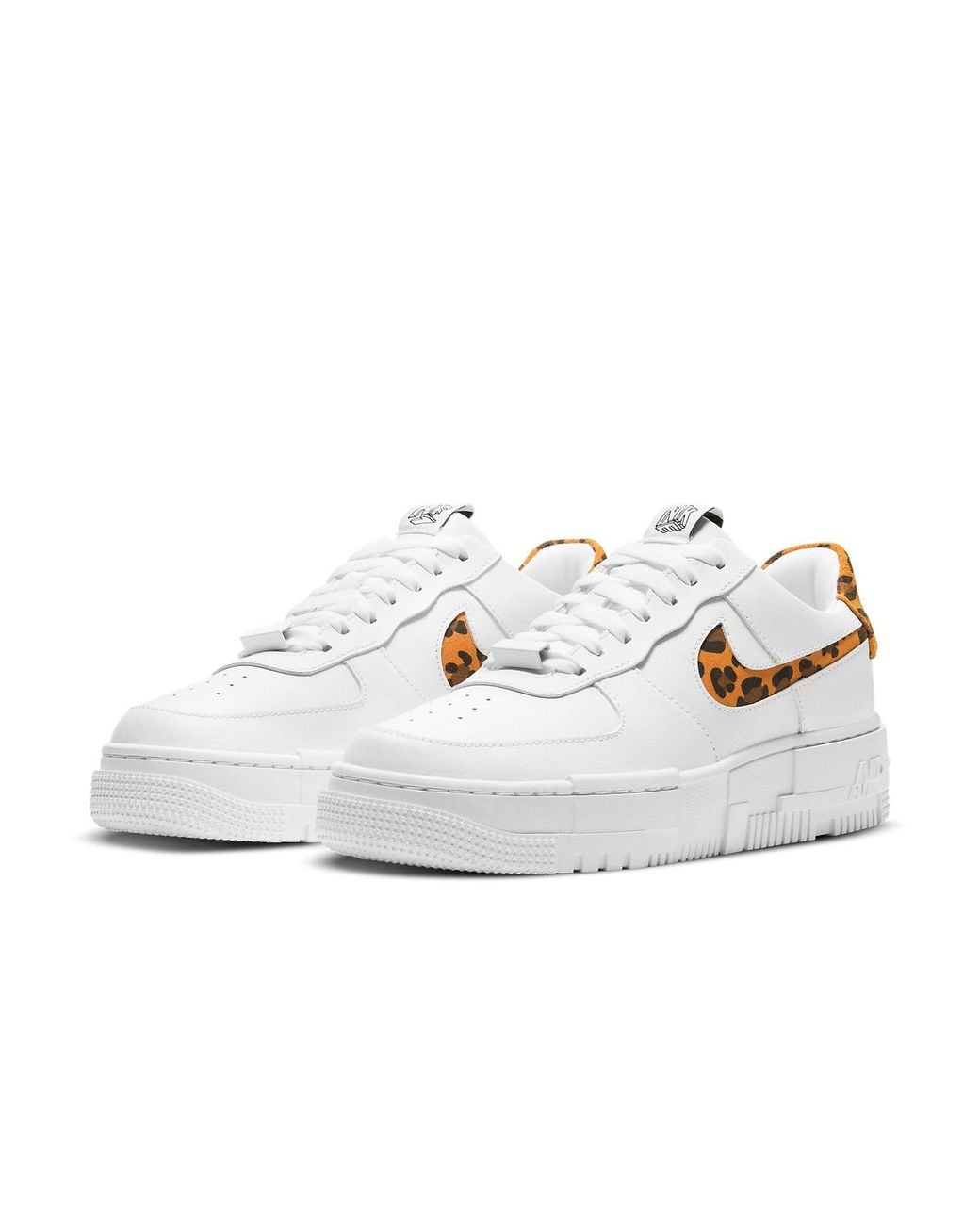 Nike White (Wmns) Air Force 1 Pixel Se 'Leopard Print'