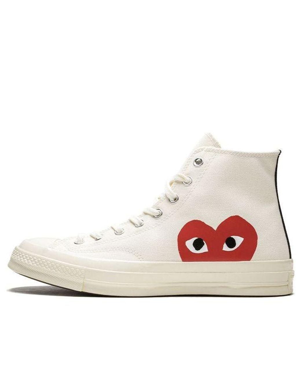 Converse White X Comme Des Garcons Chuck 70 Hi 'Milk' for men