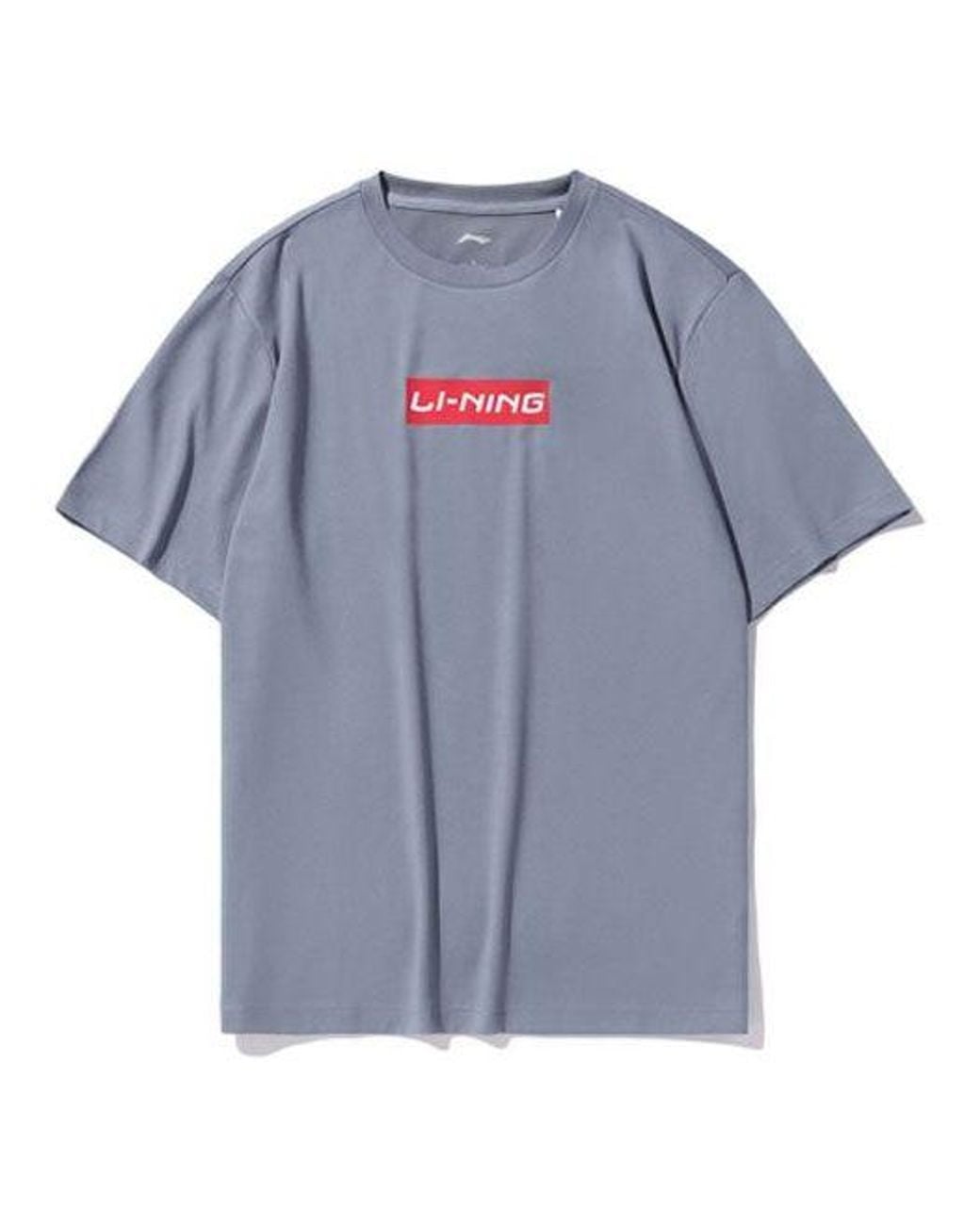 Li-ning Blue Box Logo Fashion T-Shirt for men