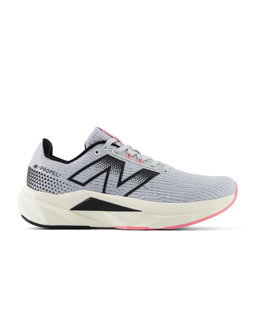 New Balance White (Wmns) Fuelcell Propel V5 'Granite Angora Nb'