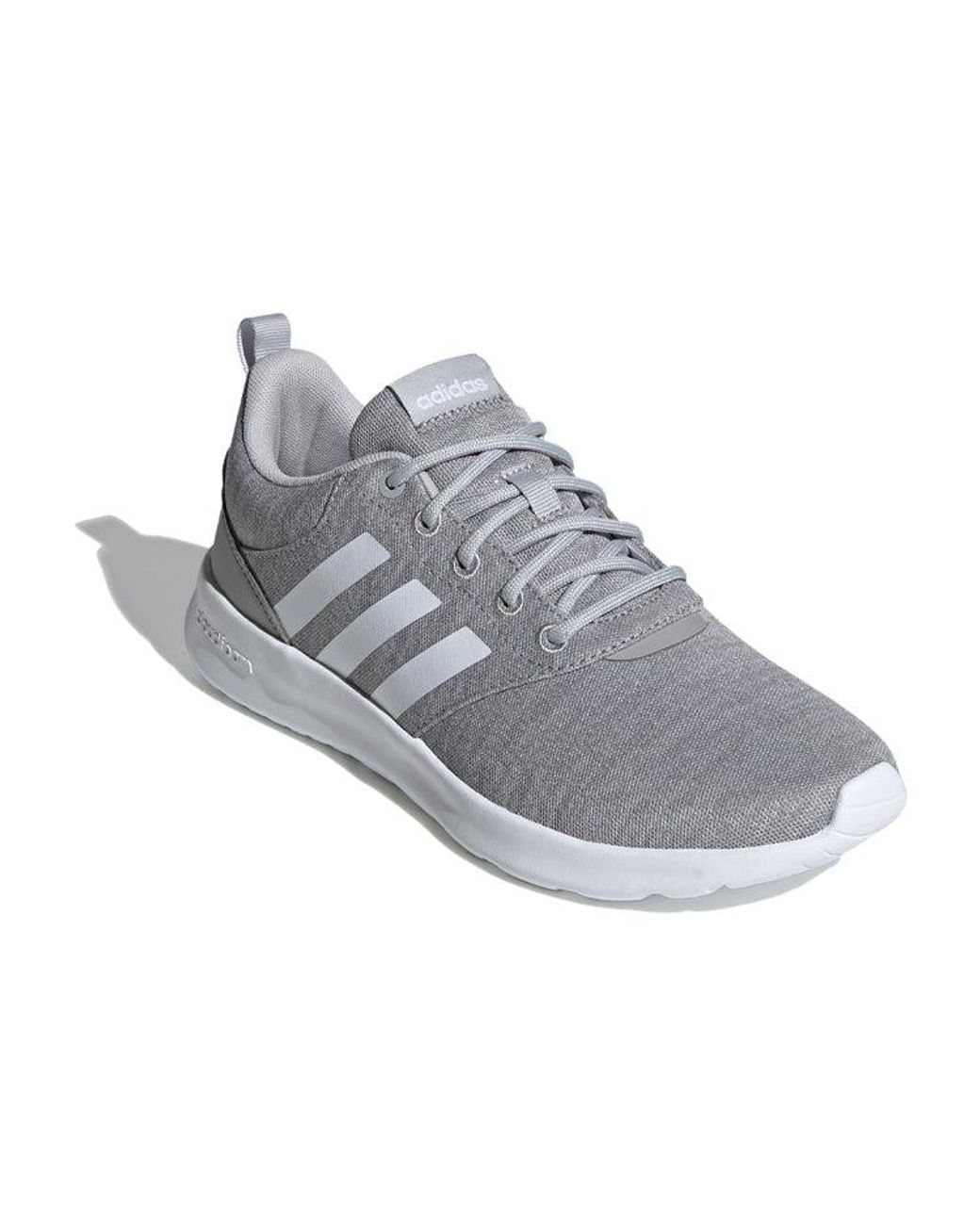 Adidas White (Wmns) Qt Racer 2.0 'Light Granite'