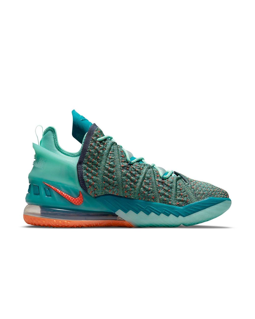 Nike Blue Lebron James Family Foundation X Lebron 18 'We Are Family' for men