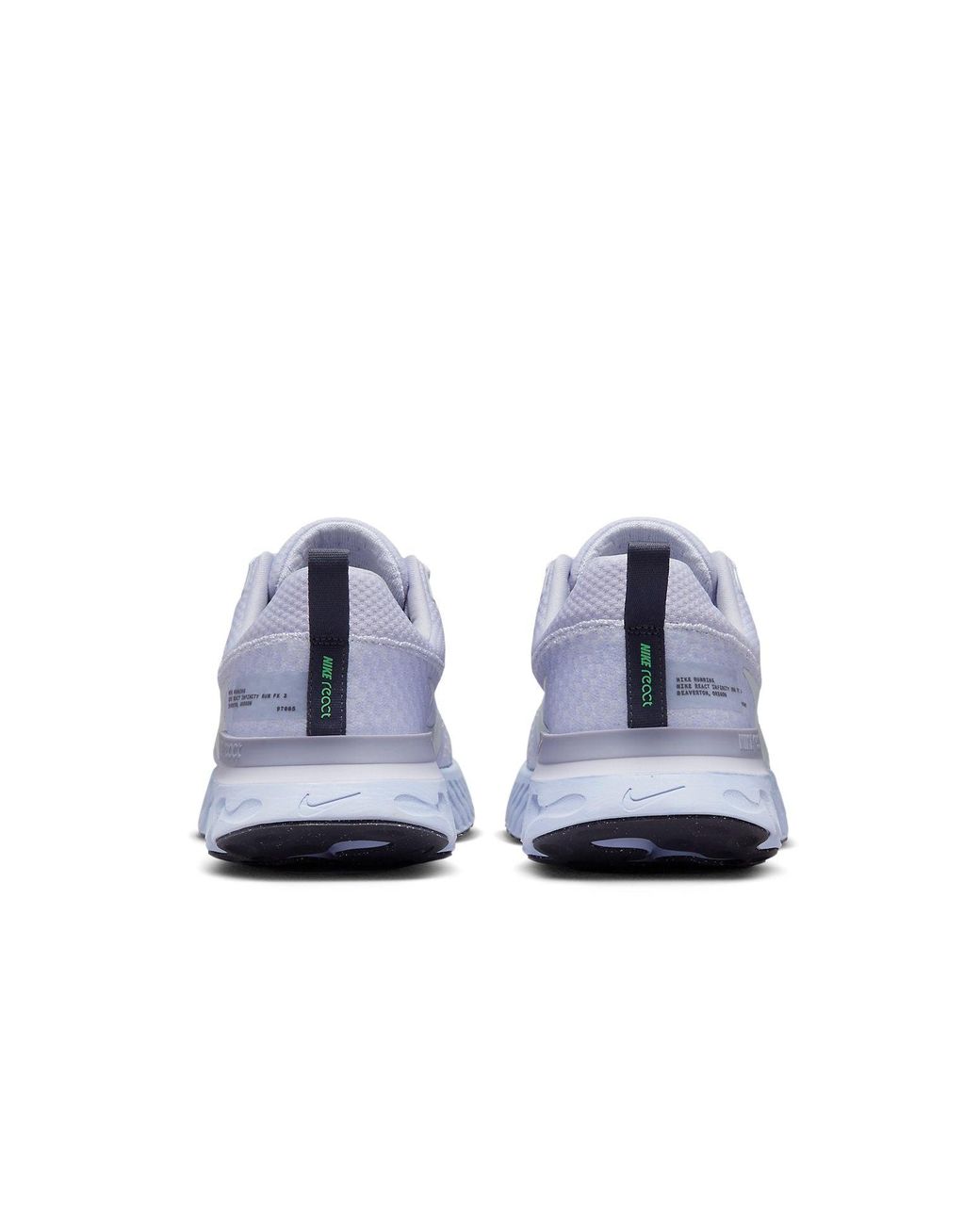 Nike Blue React Infinity Run Flyknit 3 'white' for men