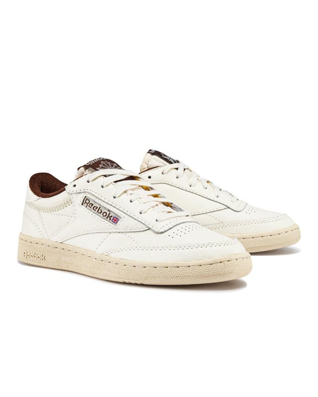 Reebok White Club C 85 Vintage 'Chalk' for men