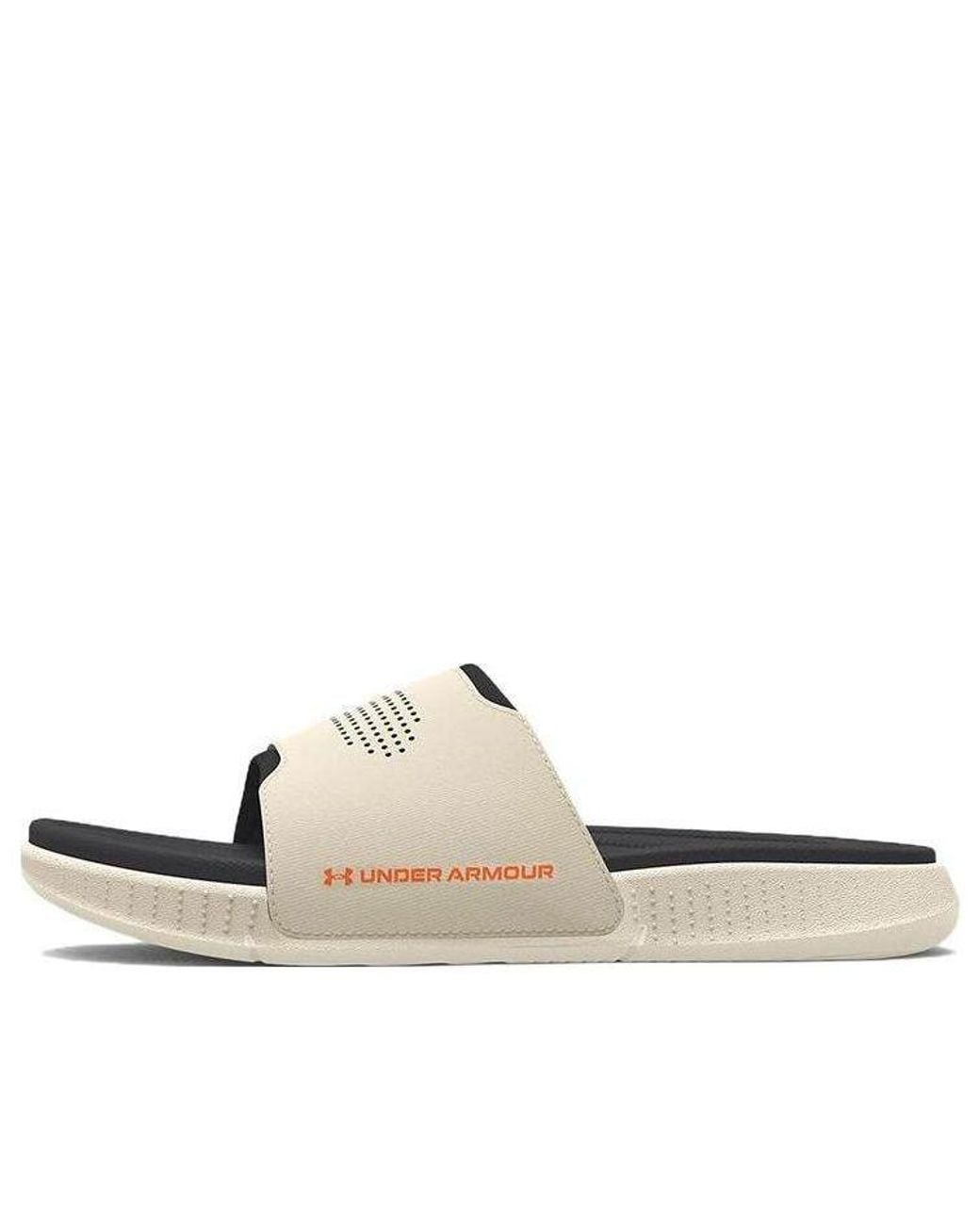 Under Armour Natural Ansa Elevate Slide 'Stone Jet' for men