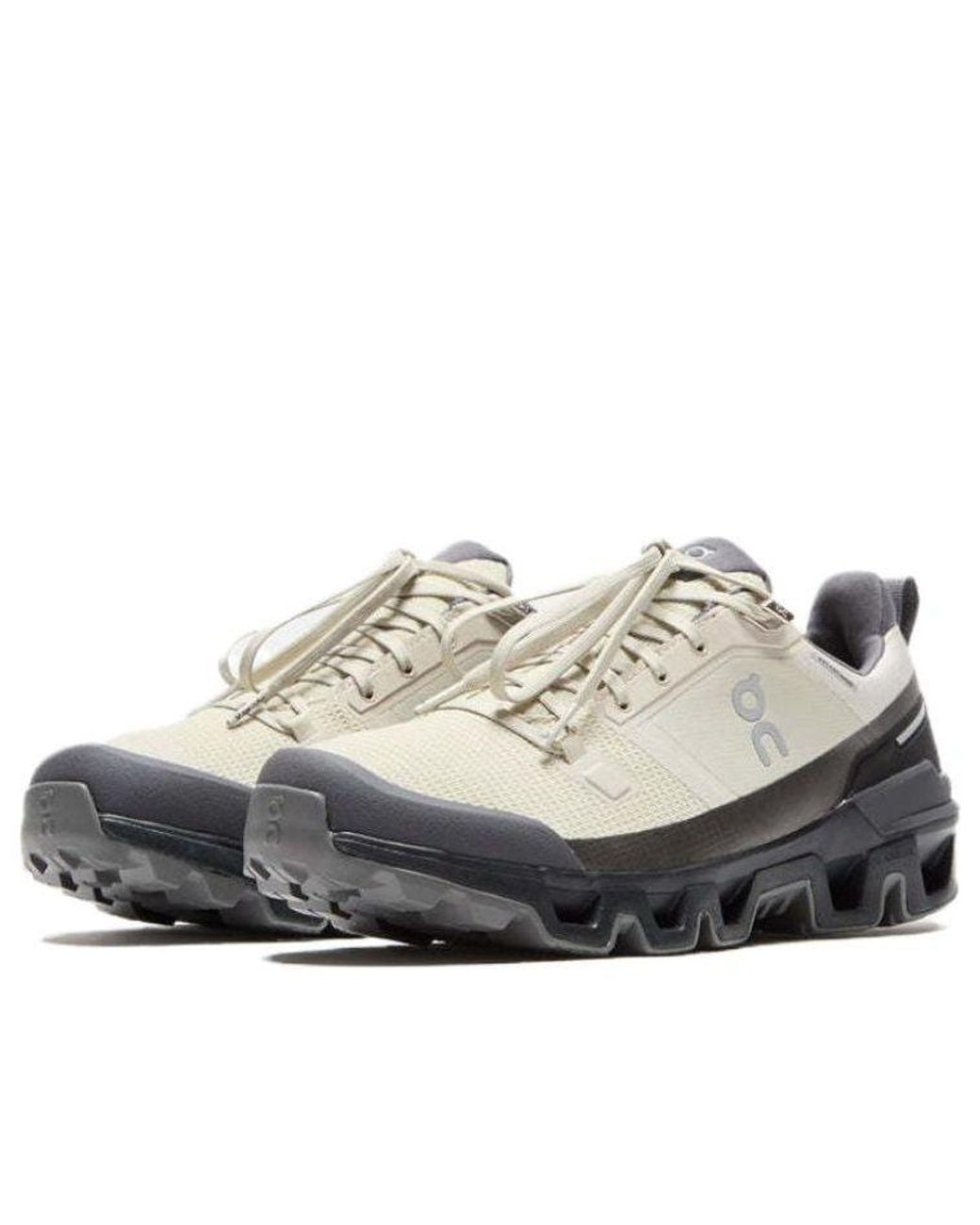 On Shoes Brown Cloudwander Waterproof 'Sand' for men